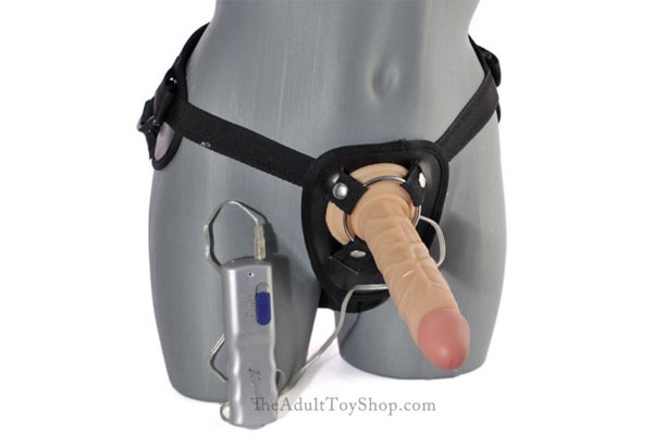 American Vibrating Strapon