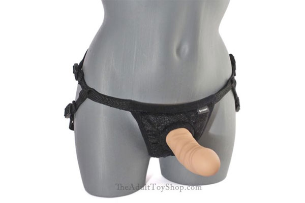 Sport Realistic Hollow Strap-On