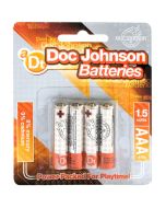 Doc Johnson Batteries AAA - 4 Pack