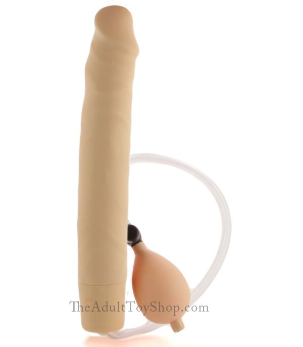 sexwife sex inflatable dildo tube