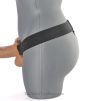 Vibrating 7 Inch Hollow Strap on Dildo waist belt