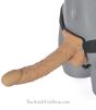 9 Inch Hollow Strap on Dildo close-up