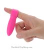 Pink Vibrating Anal Finger Toy demo