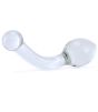 Indulgence Glass Anal Wand Dildo curved