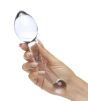 Indulgence Glass Anal Wand Dildo size demo
