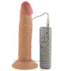 Whopper Suction Cup Vibrator Dildo with controller