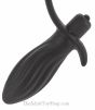 Decadence Vibrating Butt Plug Cock Ring ribbed surface