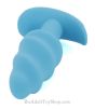 Bang Remote Control Butt Plug silicone plug in blue