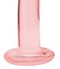 Basic Curved Glass Dildo round base