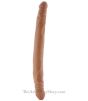 14 Inch Double Sided Dildo brown