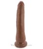 Basix Natural Soft Lifelike Dildo curved shaft