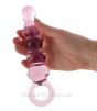 Beaded Slider Glass Sex Toy size