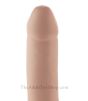 Basic Large Suction Cup Dildo has a smooth shaft