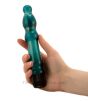 Blueberry plastic vibrator - held by hand