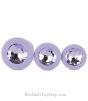 Crystal Butt Plug Set purple jewels