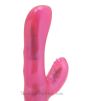 Dual G Kiss Vibrator pink shaft