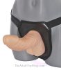 Erection Assistant Large Hollow Strap On curved dildo