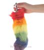 Rainbow Fox Tail Butt Plug demo