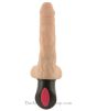 Real Skin Heated Dildo Vibrator controls