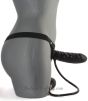 Inflatable Strap on Dildo side view deflated