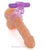 Lick It Vibrator for Couples double cock ring