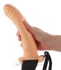 8 inch Hollow Strap on Dildo size demo