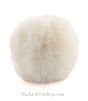 Fluffy Bunny Tail Butt Plug white