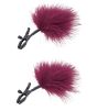Mischief Feathered Nipple Clamps 
