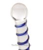 Mr. Swirly Glass G-Spot Dildo