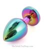 Assets Metal Rainbow Butt Plug Kit teardrop