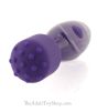 Rechargeable Nubby Wand Vibrator bumpy tip
