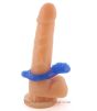 O-Joy Cock Ring with Clit Stimulator scrotum