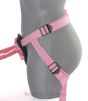 Pink Strap On Dildo Harness side adjustment