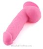 Pop Peckers Large Suction Dildo veined shaft
