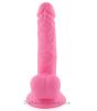 Pop Peckers Small Suction Dildo pink