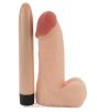 Medium Real Feel Vibrator Dildo and sleeve