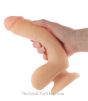 Real Man Cyberskin Dildo demo