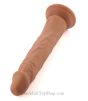 Long Realrock Soft Dildo Sex Toy suction cup