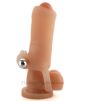 Real Feel Vibrating Penis Extension testicle strap