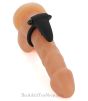 Vibrating Cock Ring with Tongue