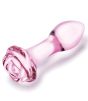 Glass Rose Butt Plug Trainers flower base