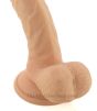 Whopper Small Curved G Spot Dildo suction cup base