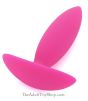 Spade Small Silicone Butt Plug curved base