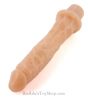 Dr. Skin 9 Inch Vibrating Dildo girth