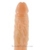 Dr. Skin 9 Inch Vibrating Dildo close-up