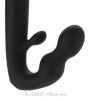 Rechargeable Vibrating Strapless Strap On clit stimulator