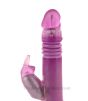 Thrusting Stroker Rabbit Vibrator - retracted