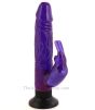 Wall Banger Bunny Vibrator - front angle view