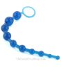 X-10 Rubber Anal Beads end