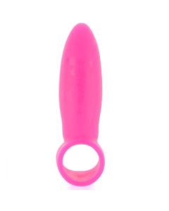 Pink Vibrating Anal Finger Toy